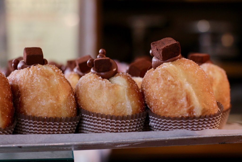 chocolate sufganiyot