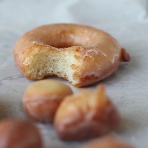 kosher Krispie Kreme copycat donut