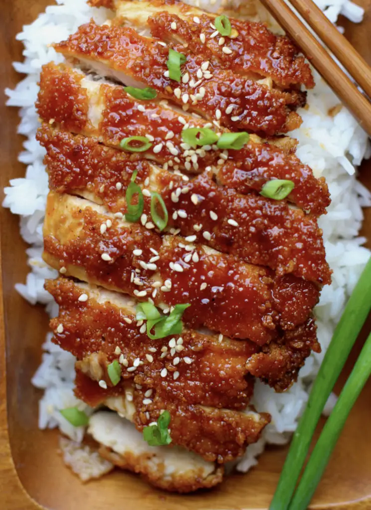 Spicy Korean Chicken Katsu - Soul&Streusel