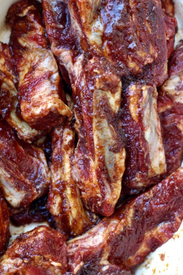 Intercostals, also known as rib fingers, is the cut of beef taken