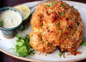 whole roasted cauliflower 