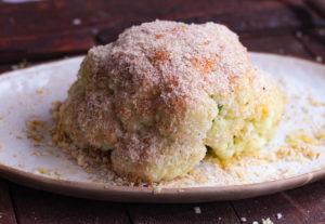 spiced breaded cauliflower