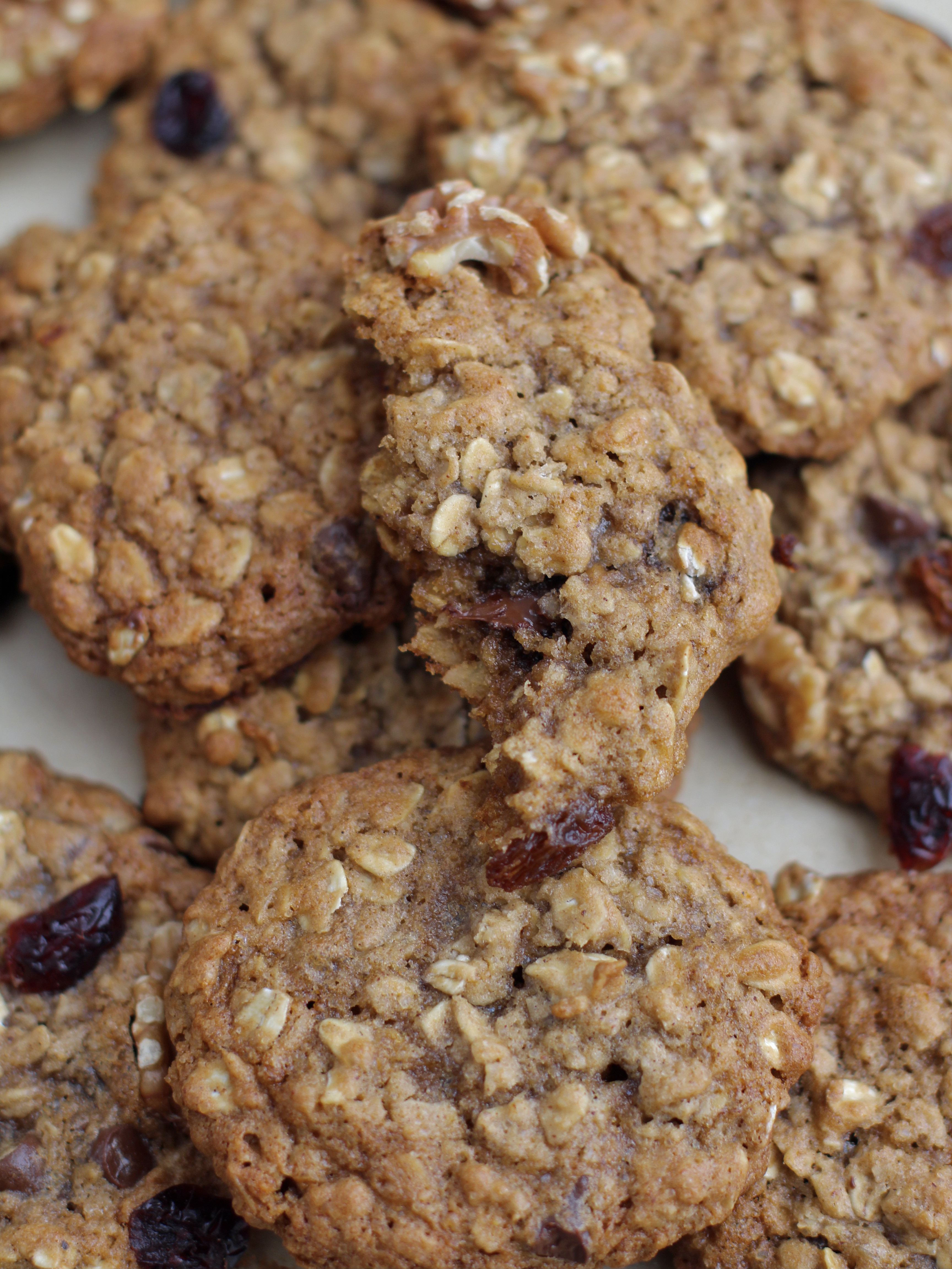 inside chewy no dairy oatmeal cookies