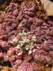 ground meat filling 