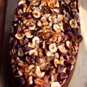 date and walnut cake