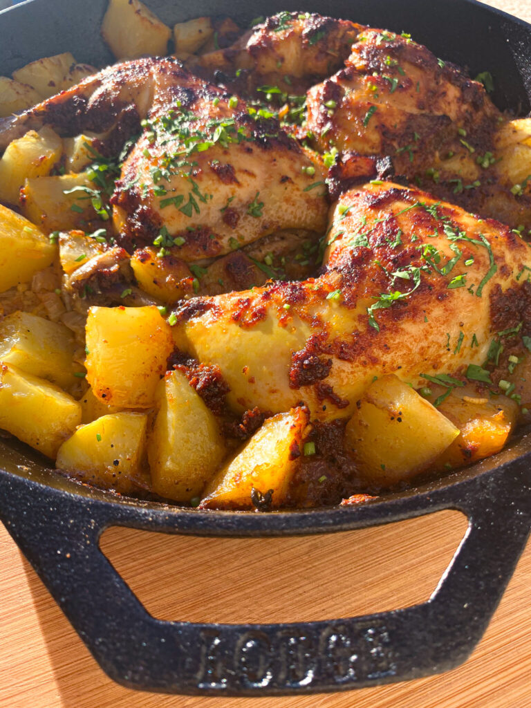 red skillet chicken 