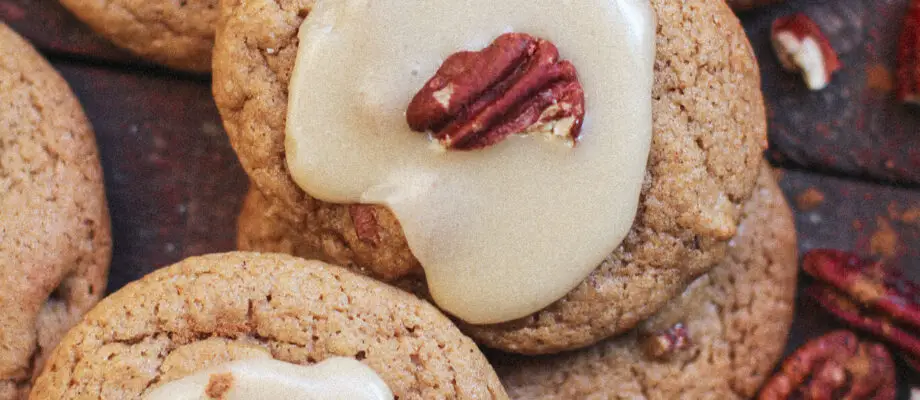 Chewy Maple Pecan Cookies(dairy-free)
