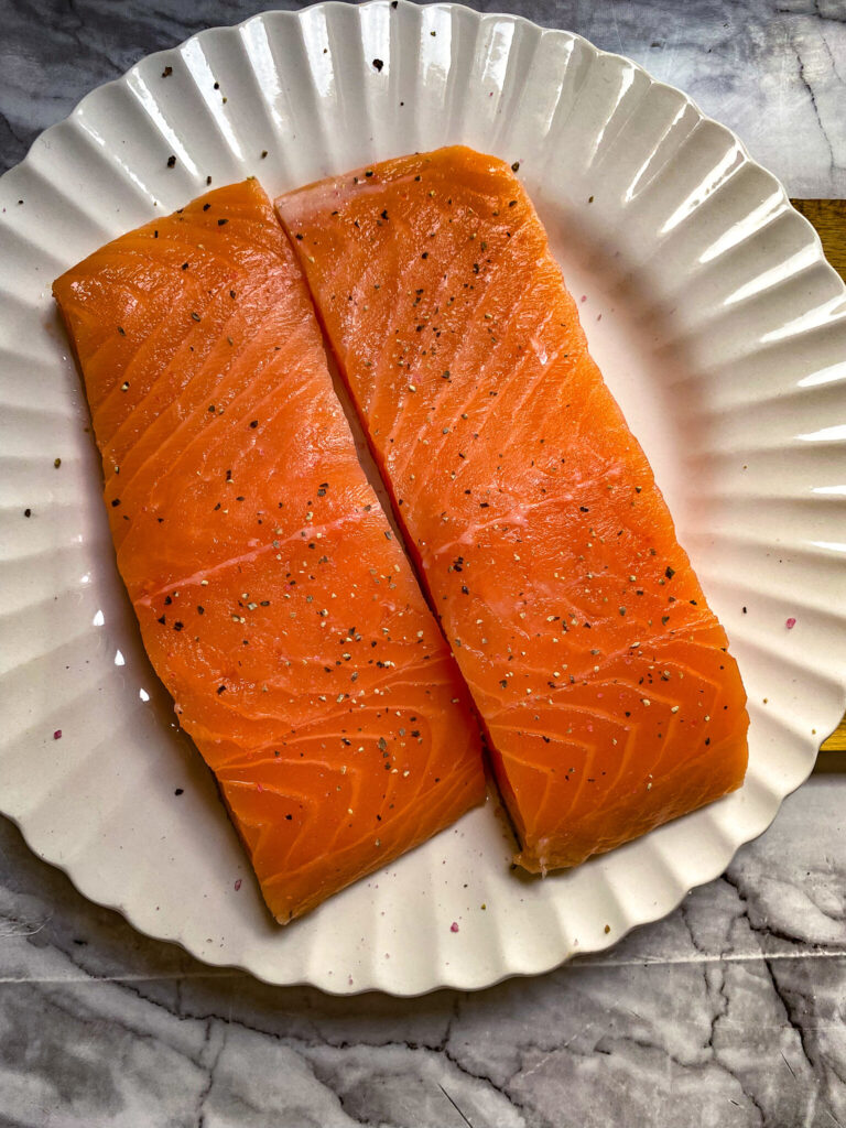 seasoning salmon 