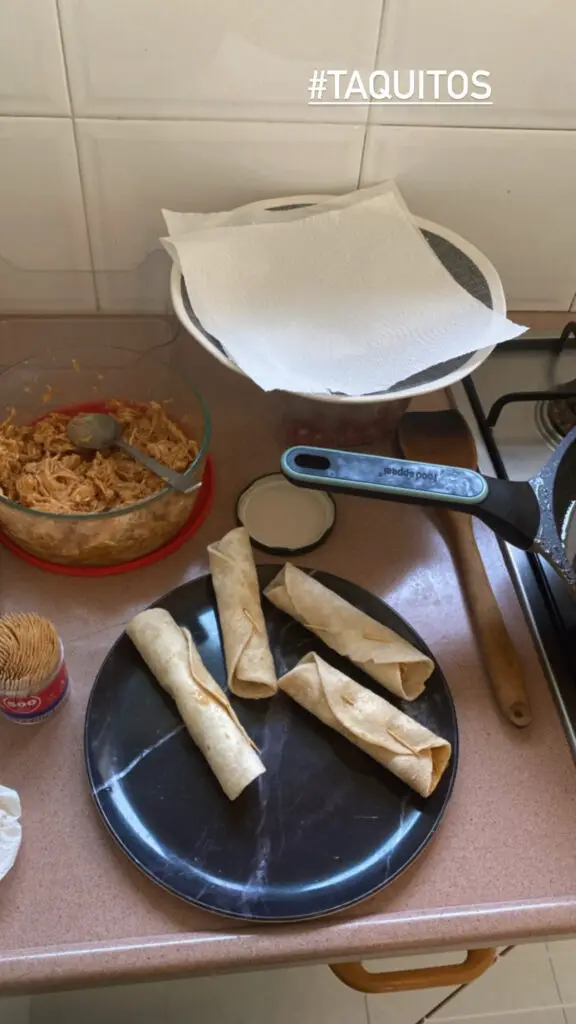 taquito frying station