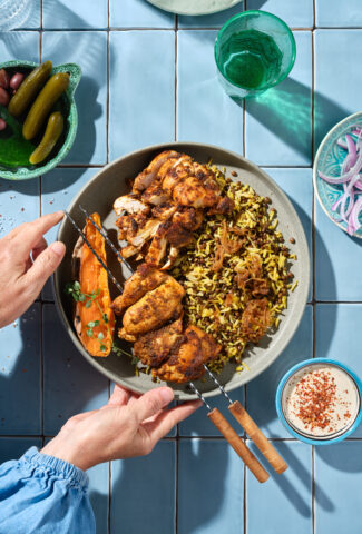 oven baked chicken shawarma