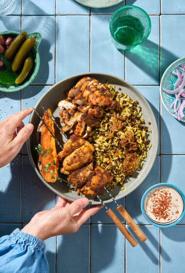 oven baked chicken shawarma