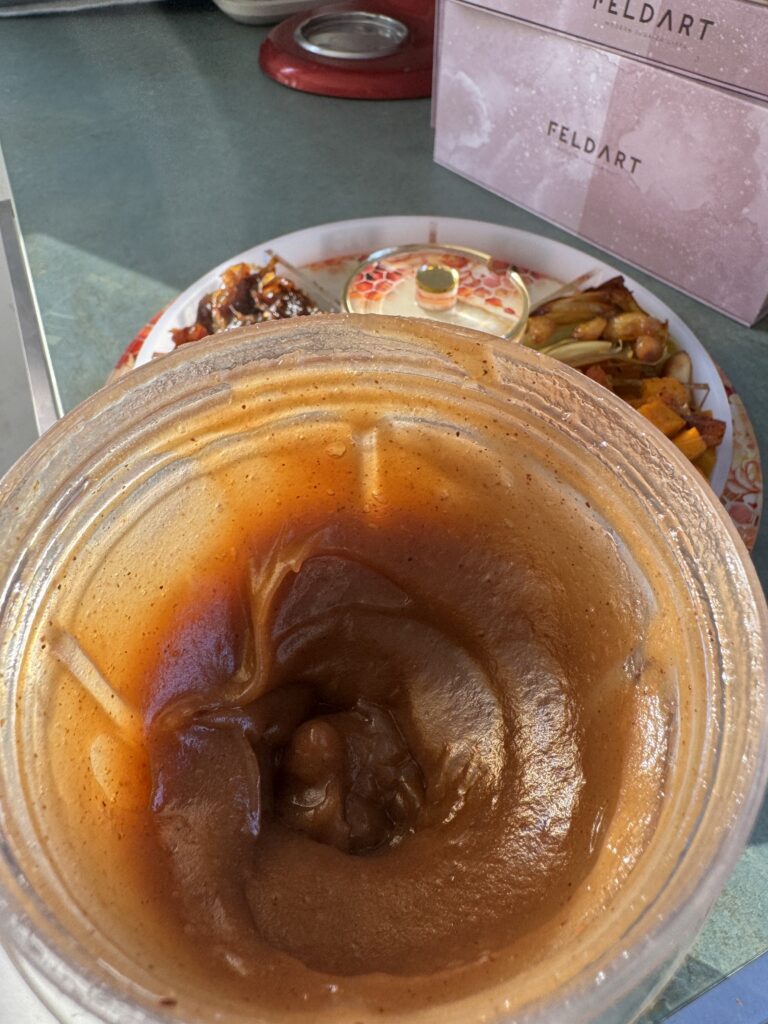 Homemade apple butter 