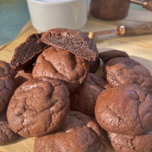 Chocolate brownie cookies